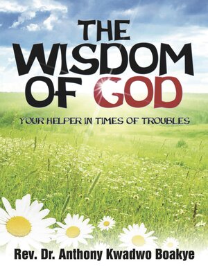 cover image of The Wisdom of God